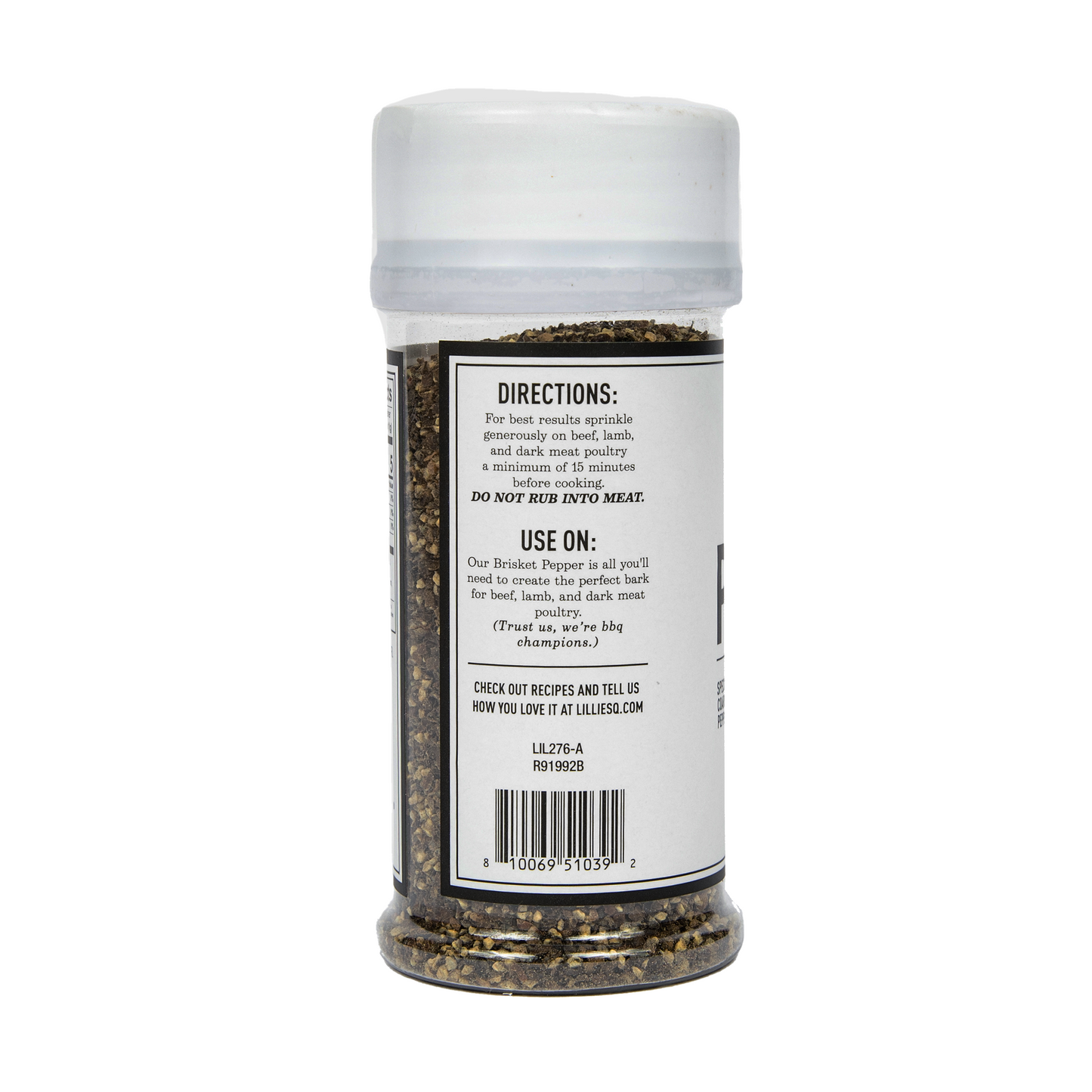 Lillie's Q Brisket Pepper Case (6 / 3.6 oz)