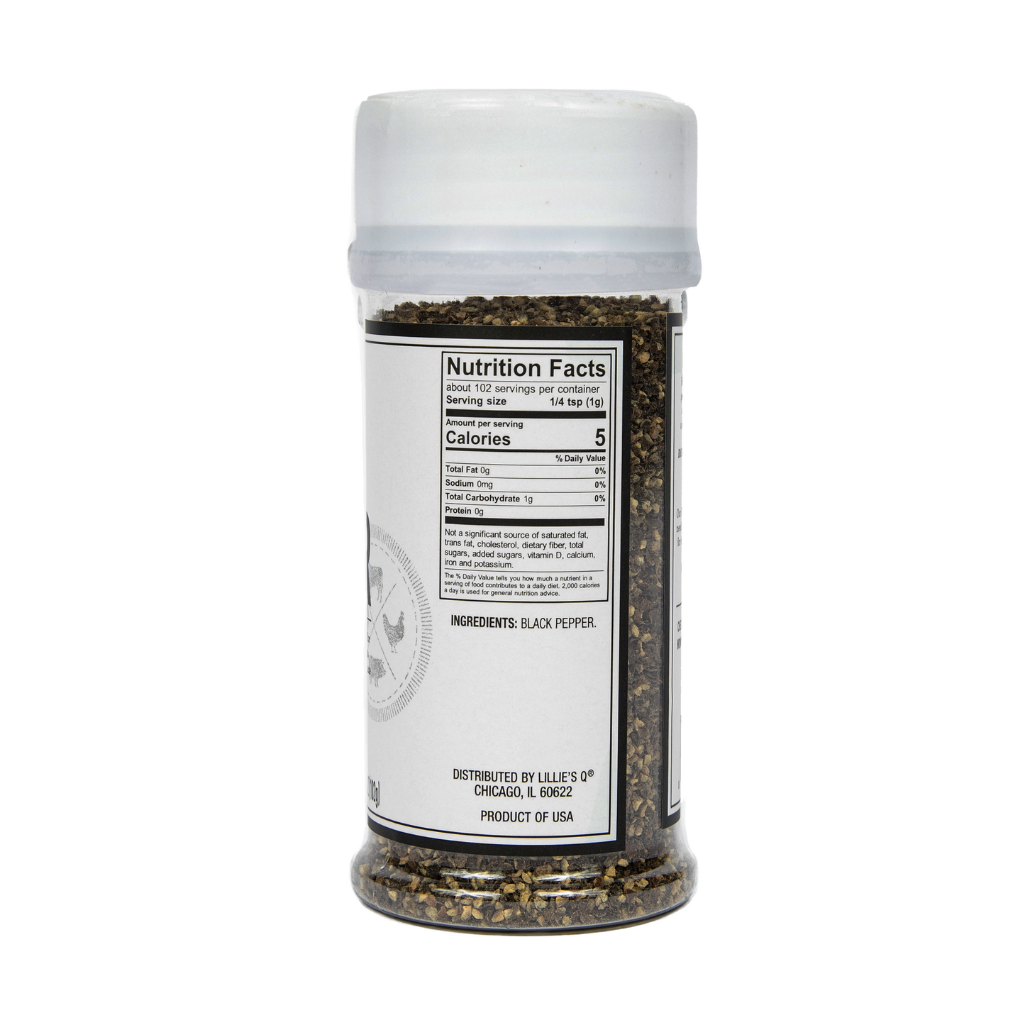 Lillie's Q Brisket Pepper Case (6 / 3.6 oz)