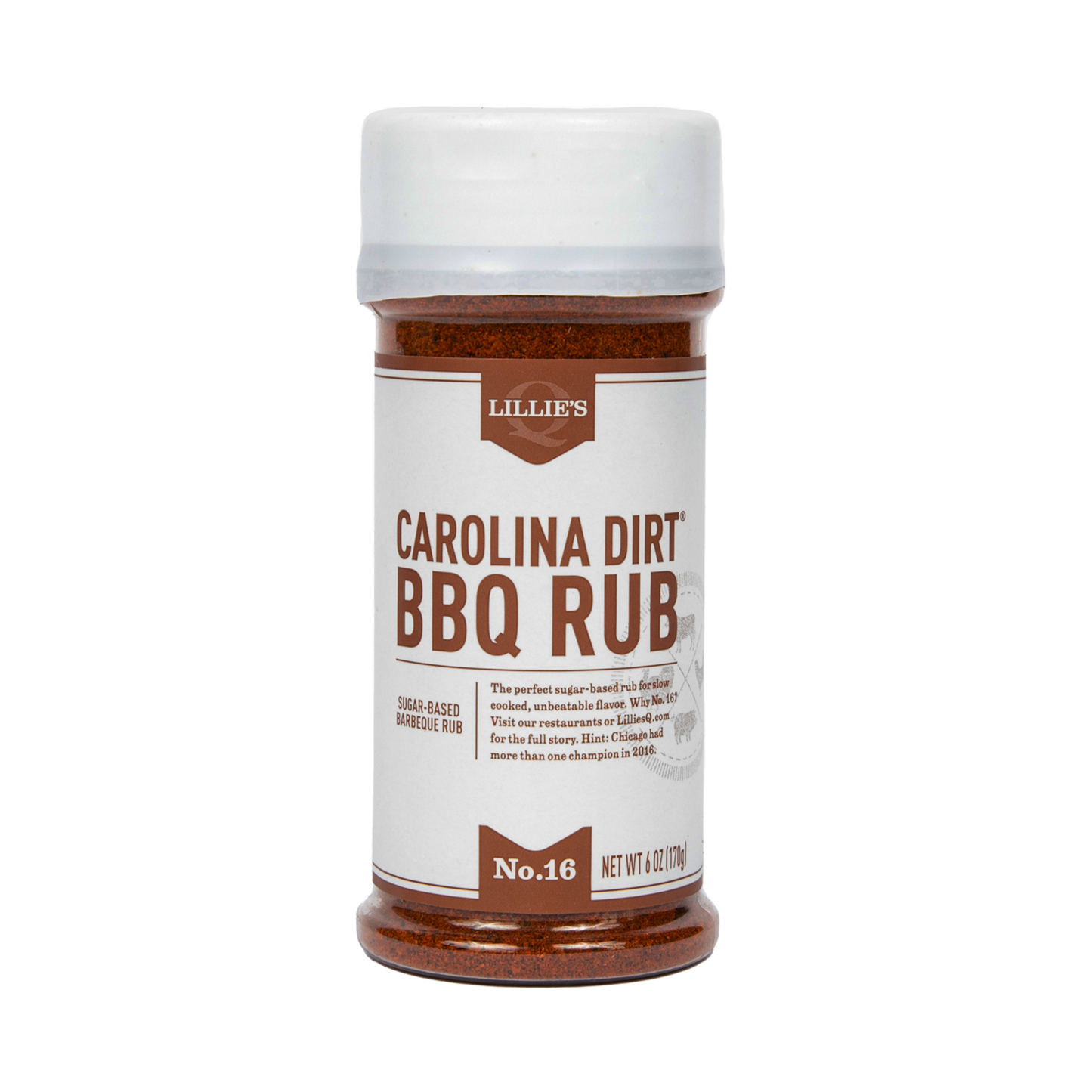 Lillie's Q Carolina Dirt BBQ Rub Case (6 / 6 oz)