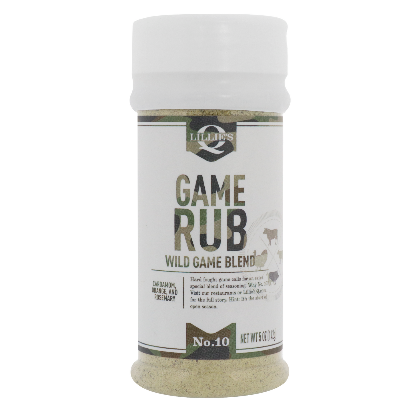 Lillie's Q Game Rub Case (6 / 5.0 oz)
