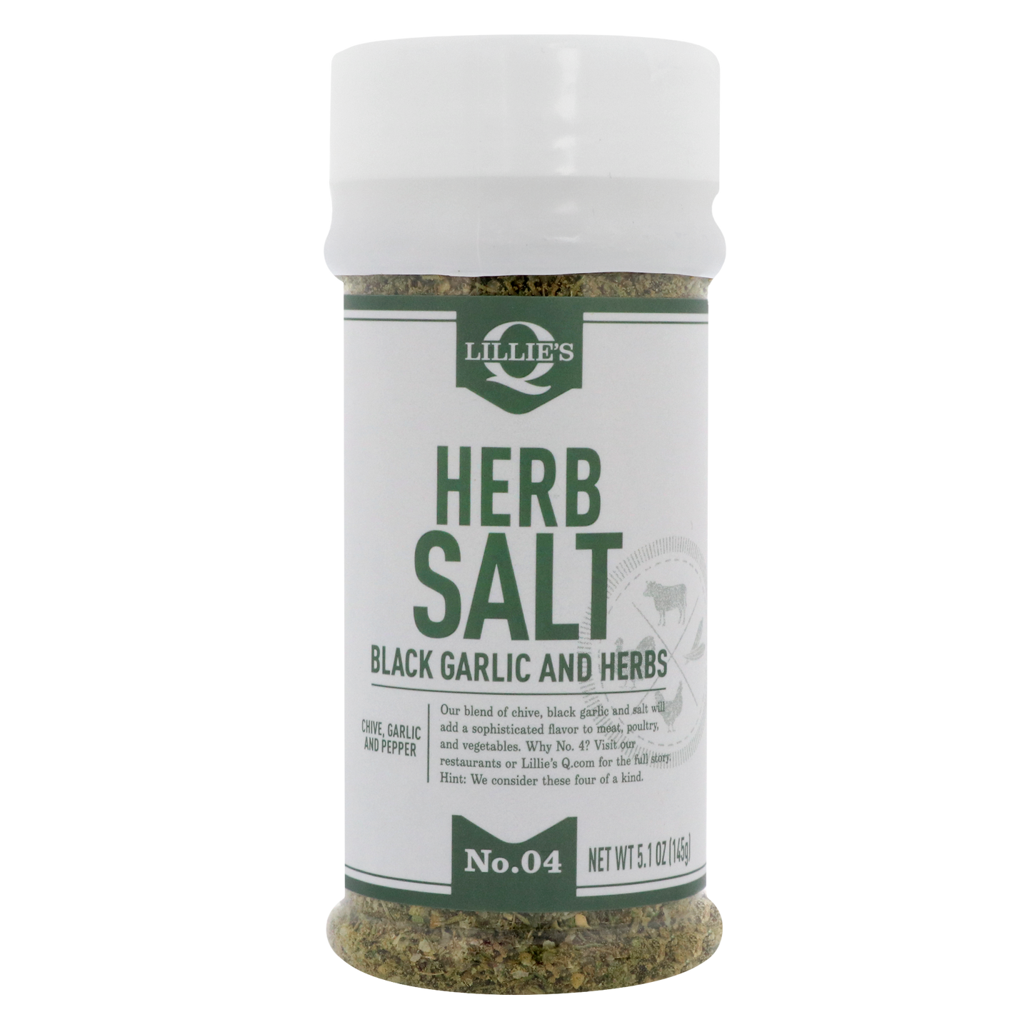 Lillie's Q Herb Salt Seasoning Case (6 / 5.1 oz)