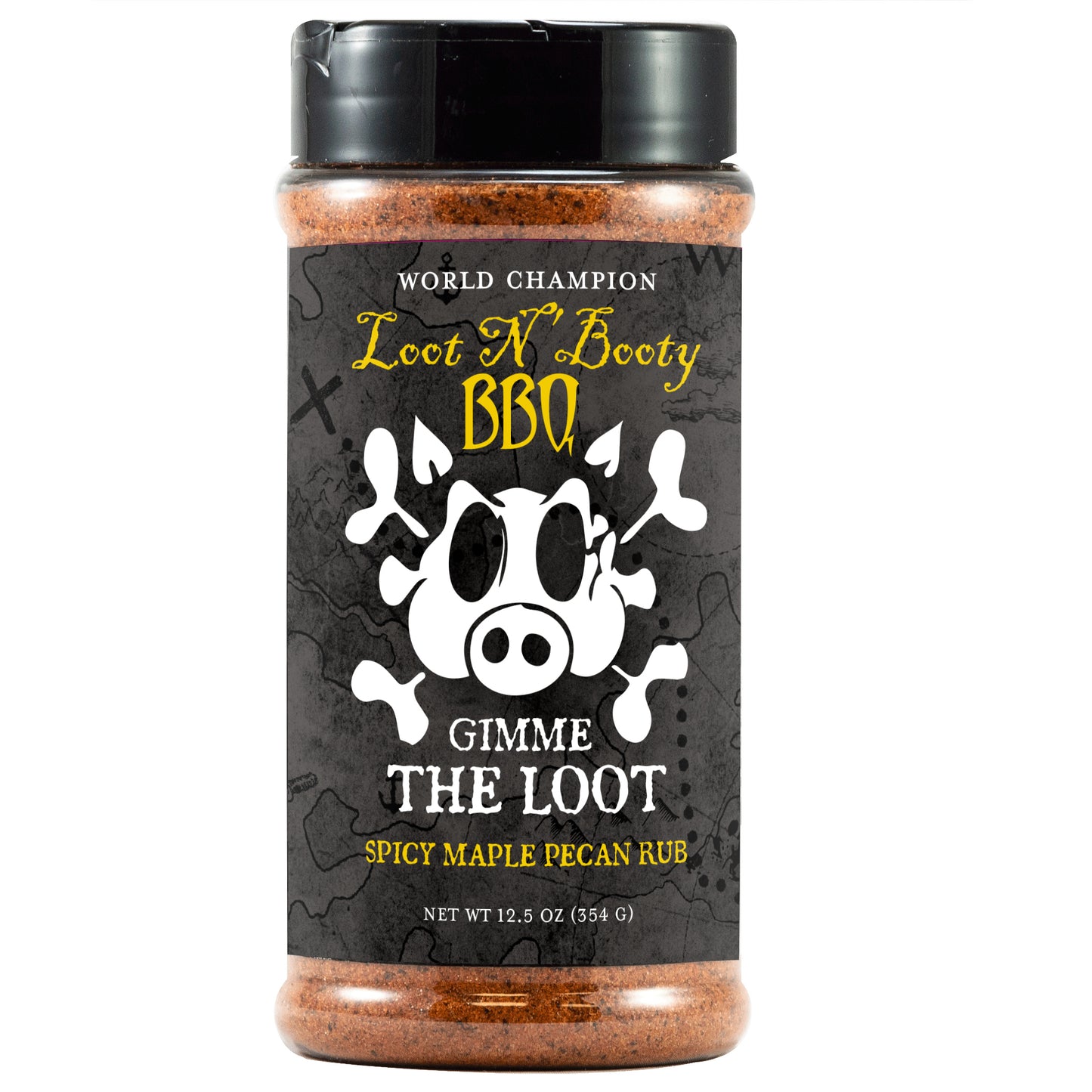 Loot N' Booty BBQ Gimme the Loot Spicy Maple Pecan Rub