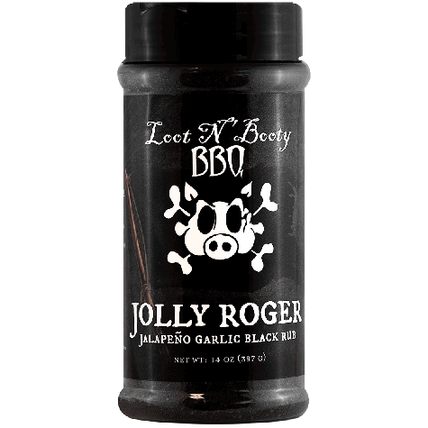 Loot N' Booty - Jolly Roger Jalapeno Garlic Black Rub