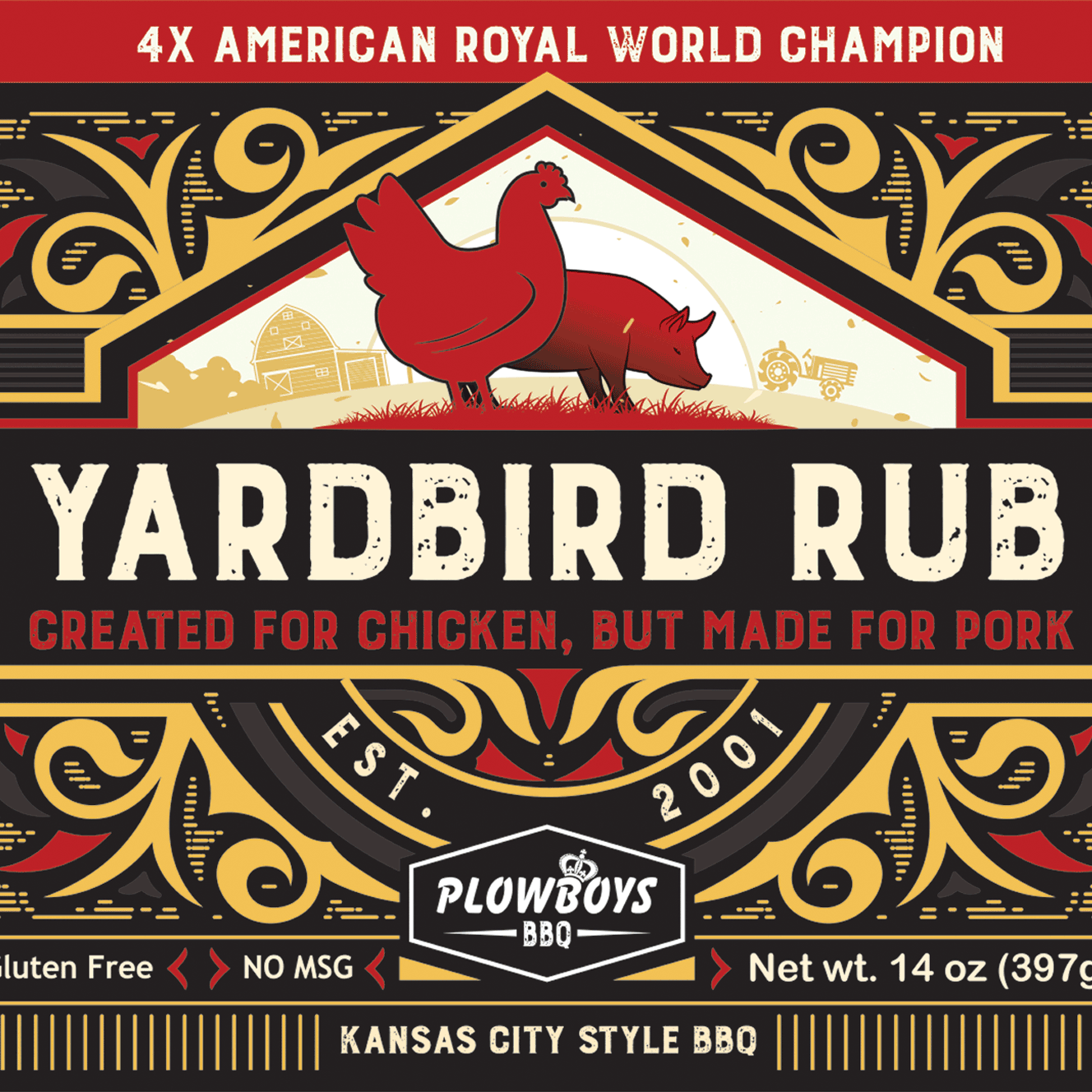 Plowboys Yard Bird BBQ Rub