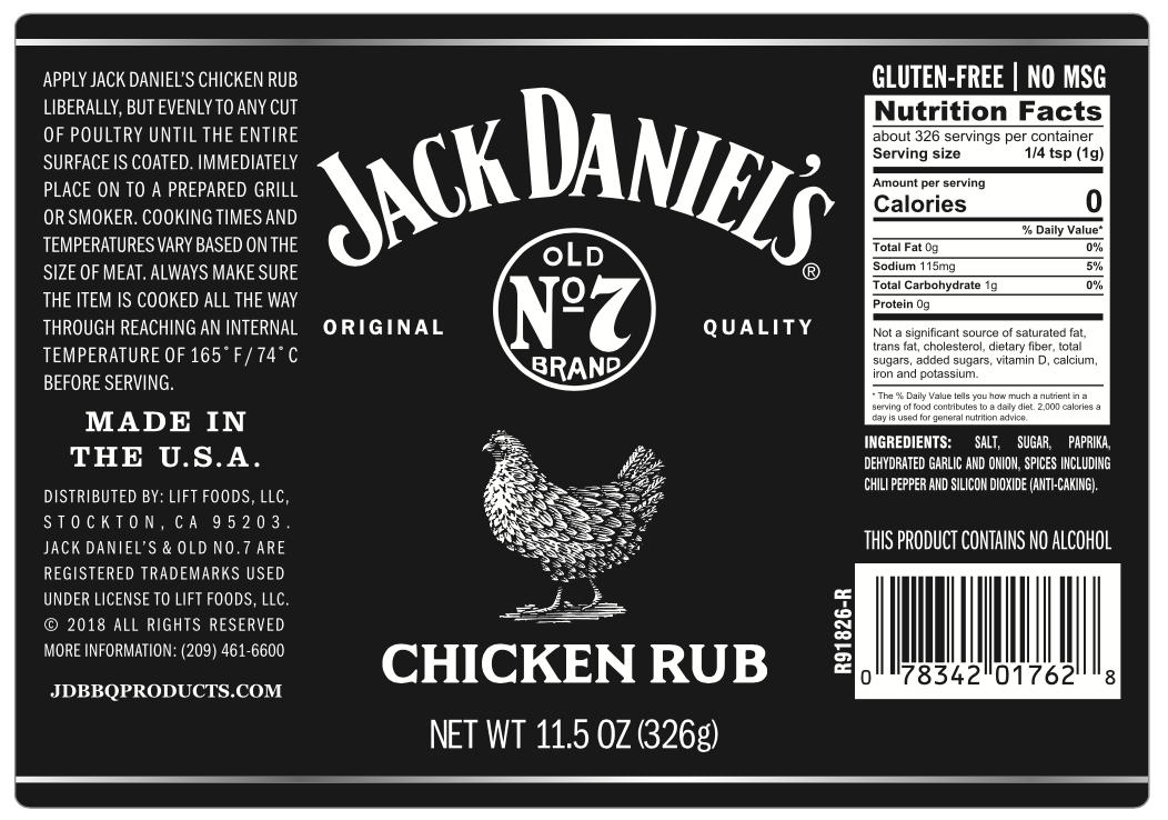 Jack Daniel's Chicken Rub
