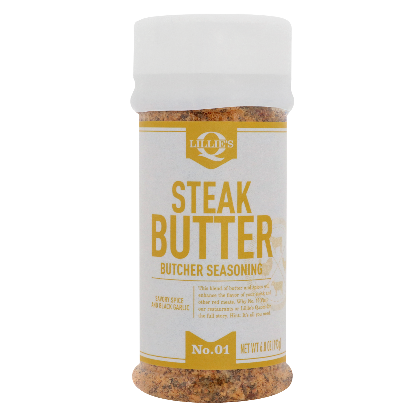 Lillie's Q Steak Butter Seasoning Case (6 / 6.8 oz)