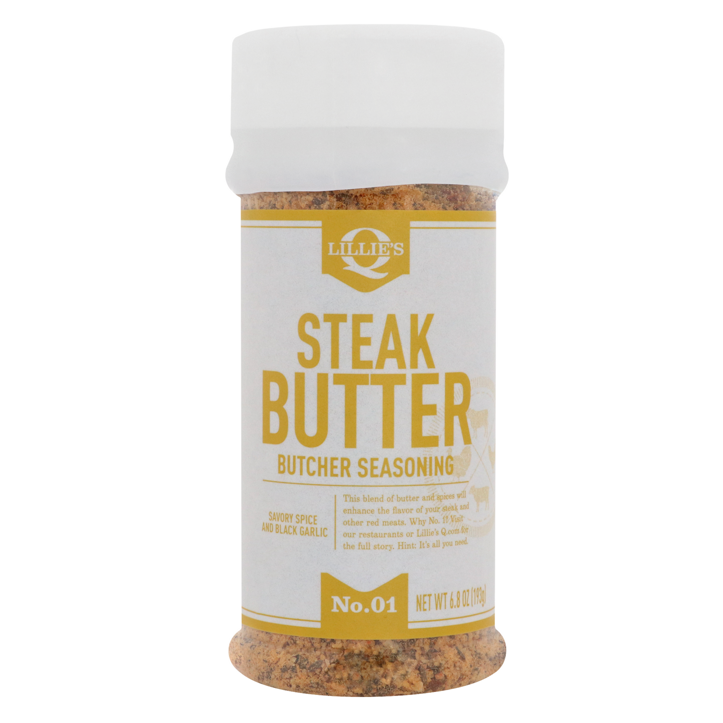 Lillie's Q Steak Butter Seasoning Case (6 / 6.8 oz)