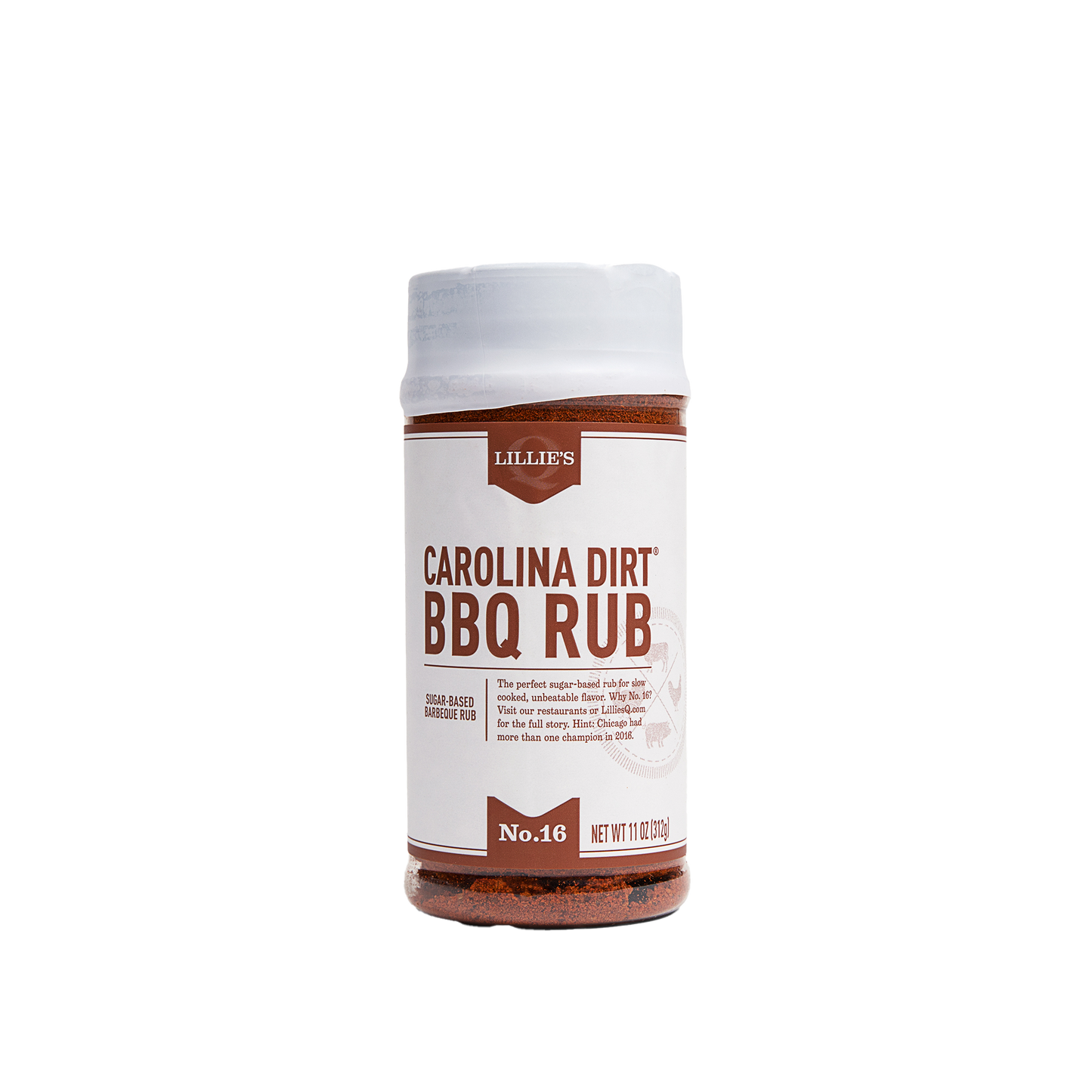 Lillie's Q Carolina Dirt BBQ Rub 11oz