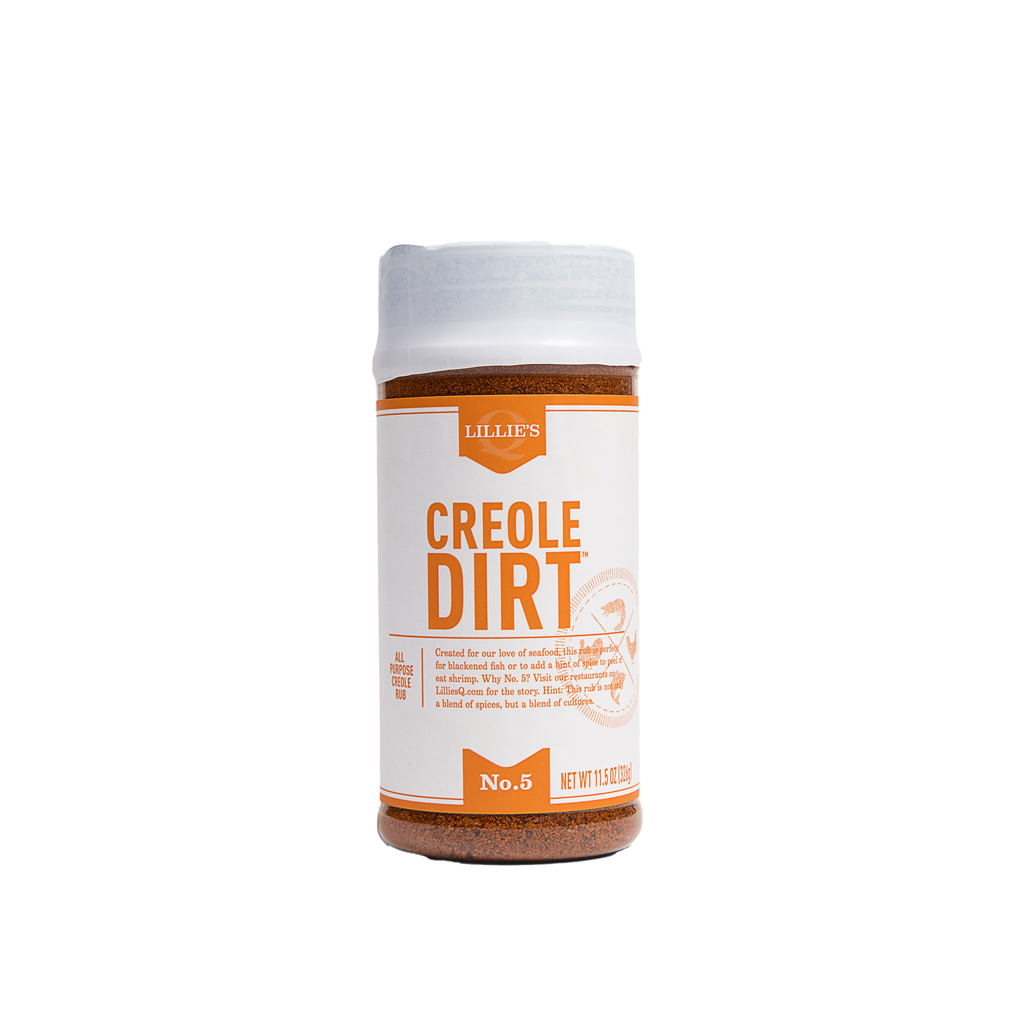 Lillie's Q Creole Dirt Rub 11.5 oz