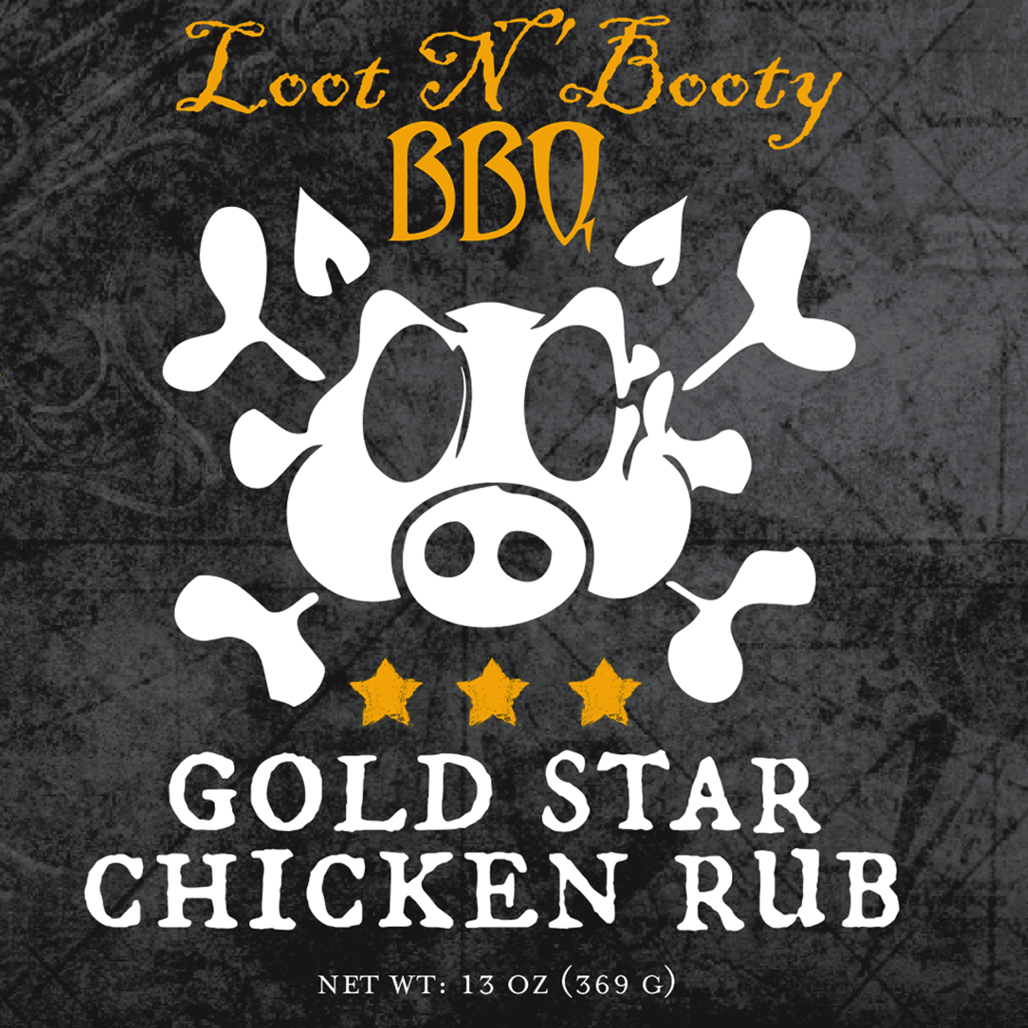 Loot N' Booty - Gold Star Chicken Rub