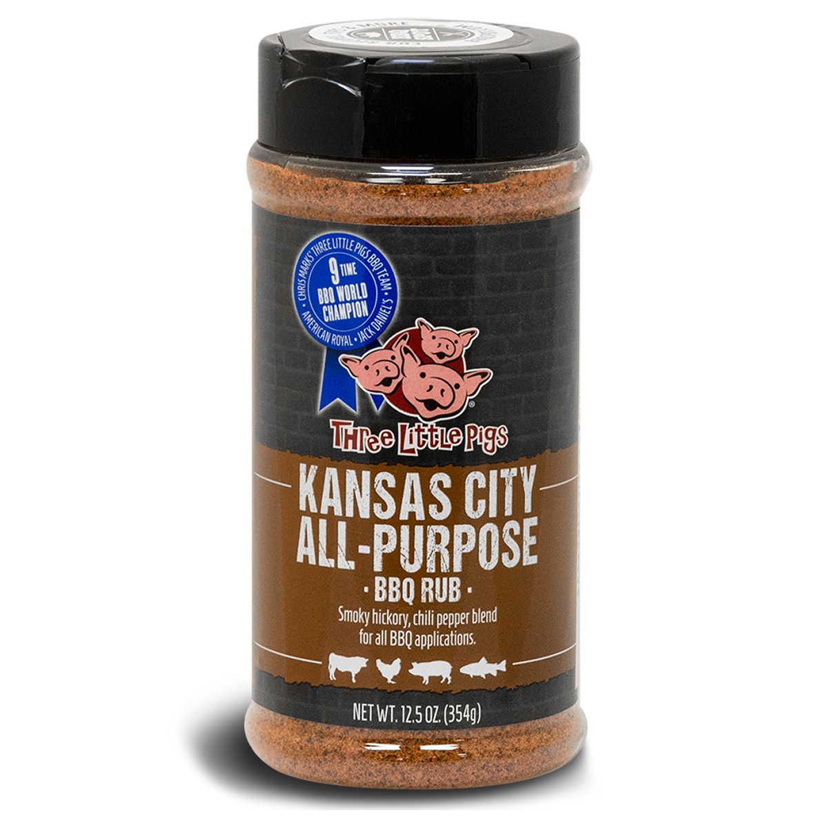 Three Little Pigs All Purpose BBQ Rub