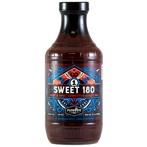 Plowboys BBQ Sweet 180 BBQ Sauce