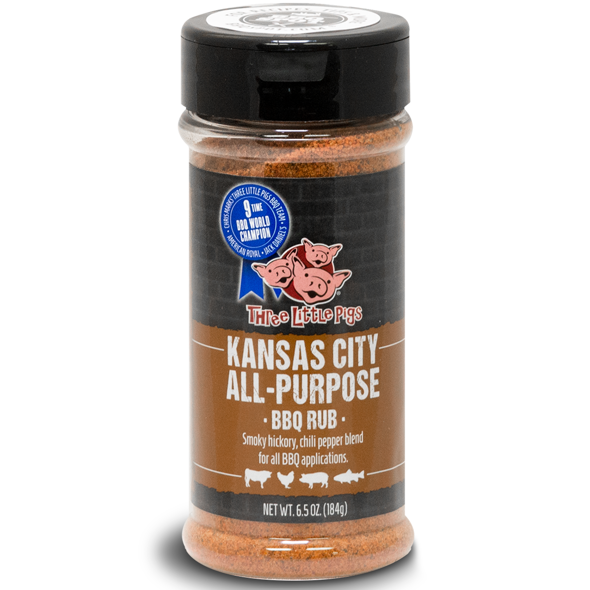 Three Little Pigs All Purpose BBQ Rub