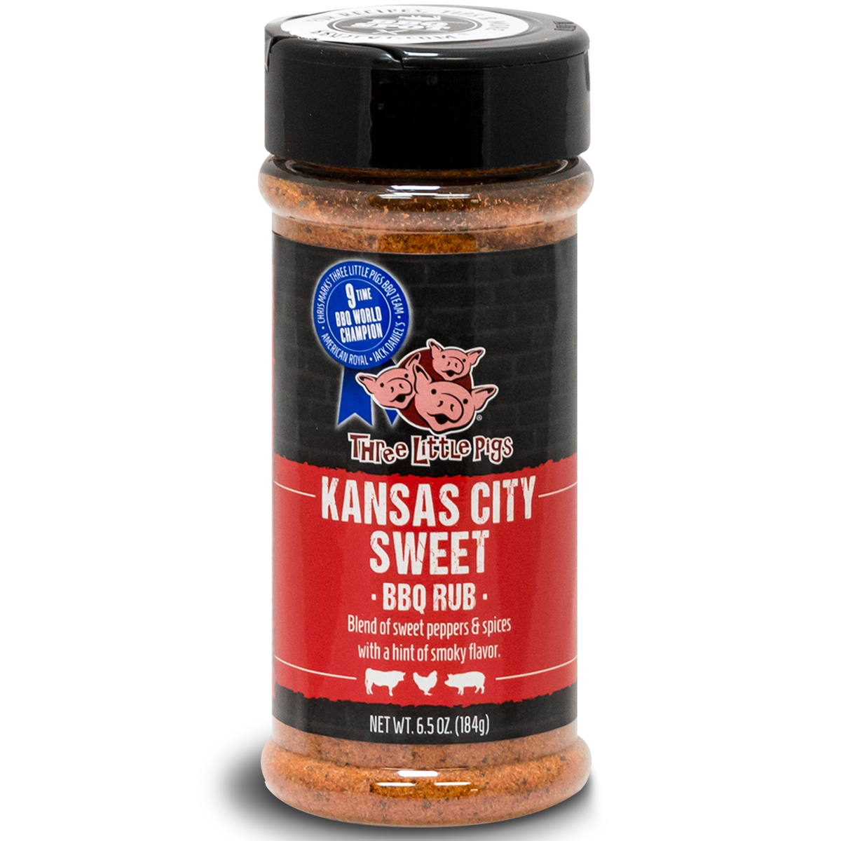 Three Little Pigs Kansas City Sweet BBQ Rub