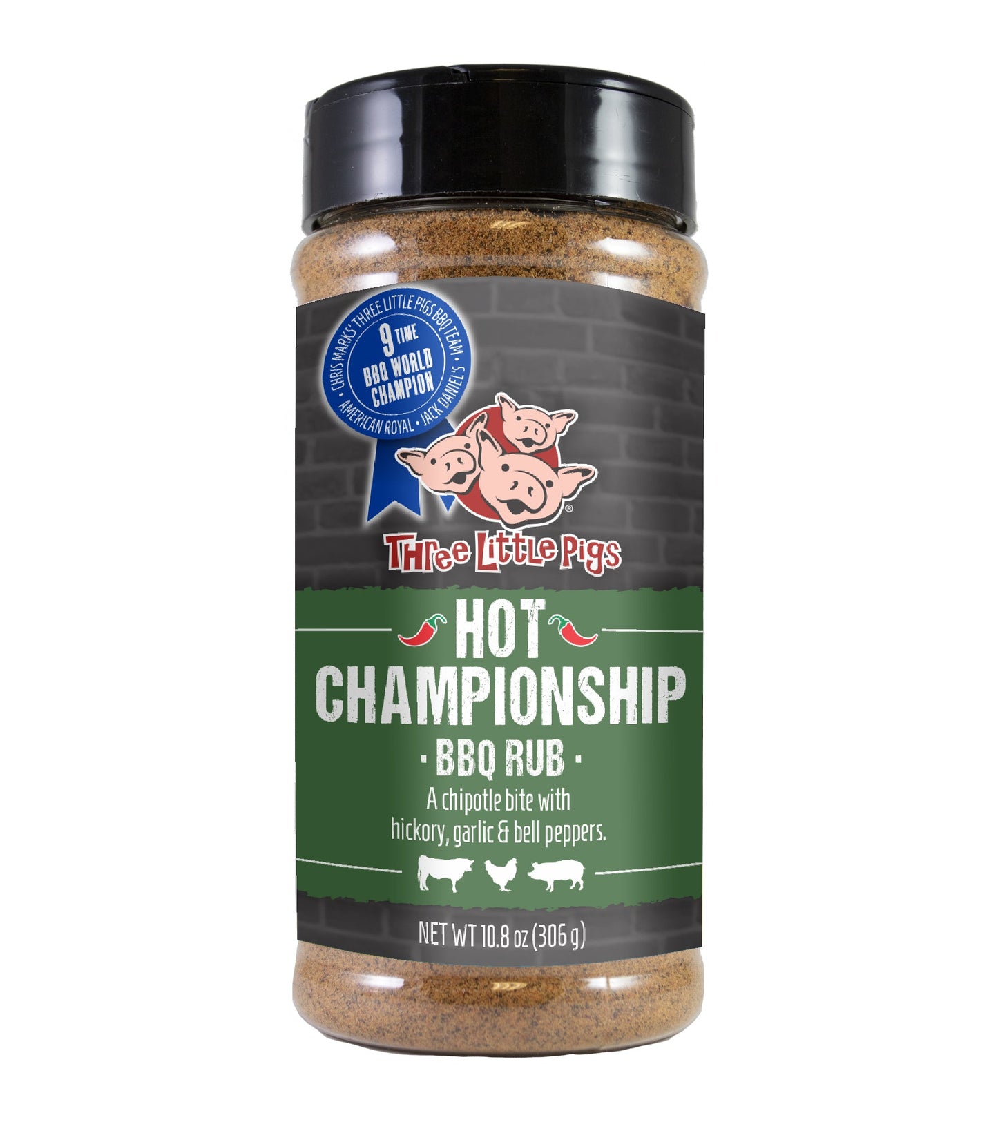 Three Little Pigs Kansas City Hot Championship BBQ Rub